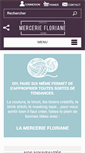 Mobile Screenshot of merceriefloriane.com